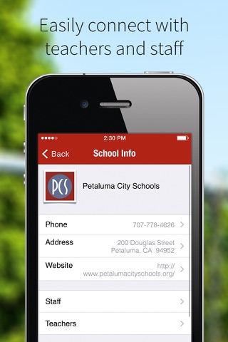 Petaluma City Schools screenshot 2