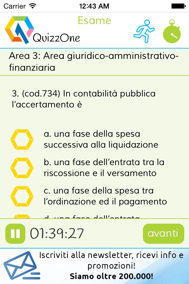 QuizzOne - Scuola screenshot 3