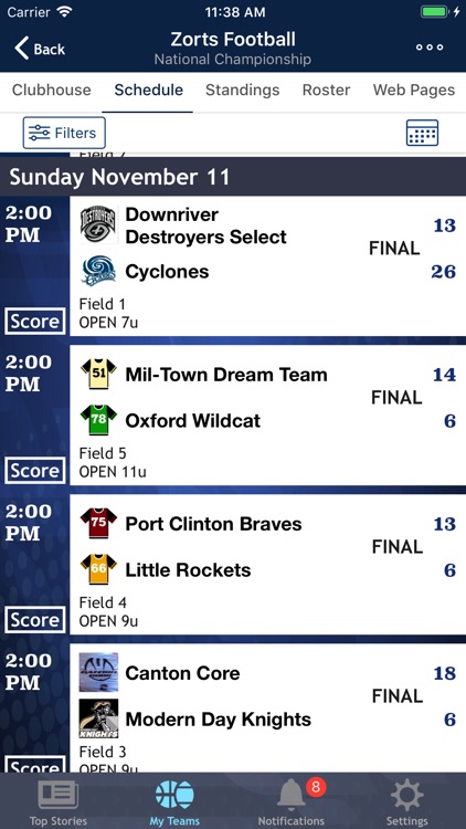 Zorts Sports screenshot-3