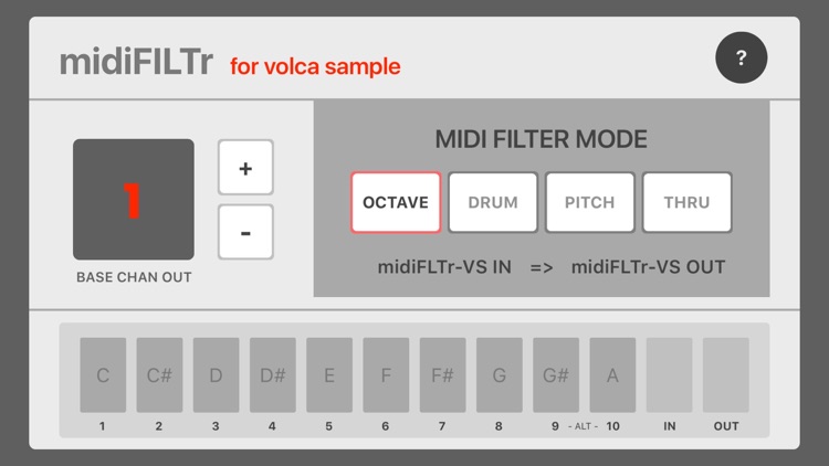 midiFILTr-VS for Volca Sample screenshot-3