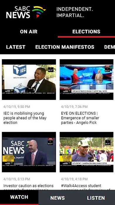 SABC News app screenshot 3