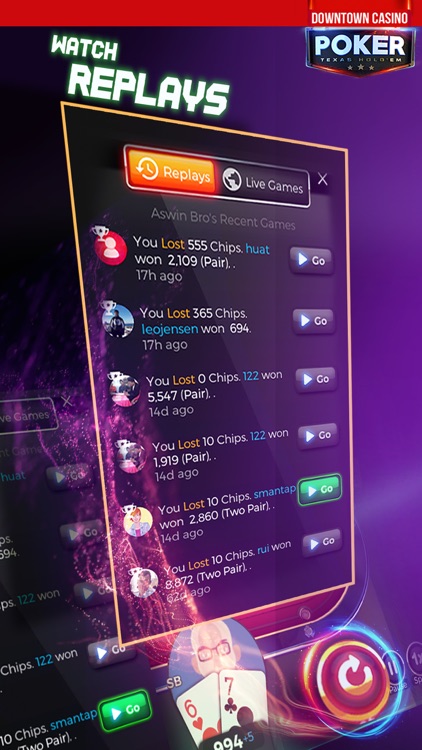 Poker Legends: Tx Holdem Poker screenshot-4