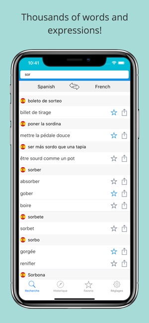 French Spanish Dictionary+(圖3)-速報App