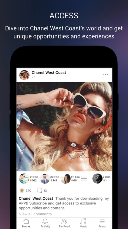 chanel west coast cell phone number