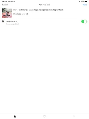 Imágen 1 Avance de feed para Instagram iphone