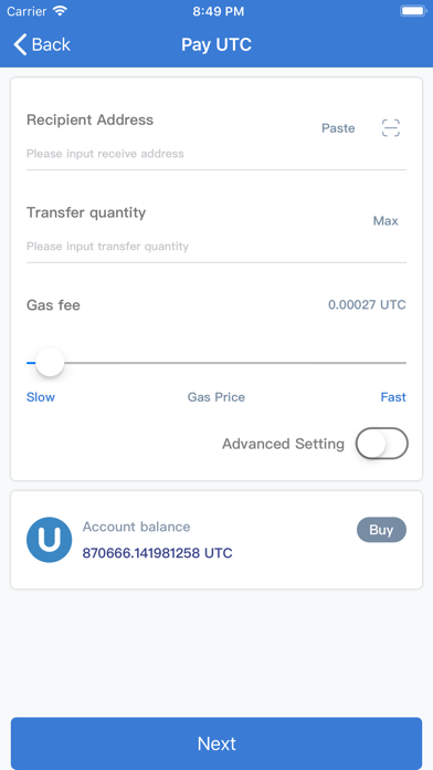 Unitedcoin Wallet screenshot 2