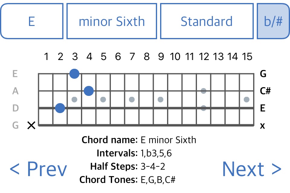 ChordFinder For Mandolin screenshot 3