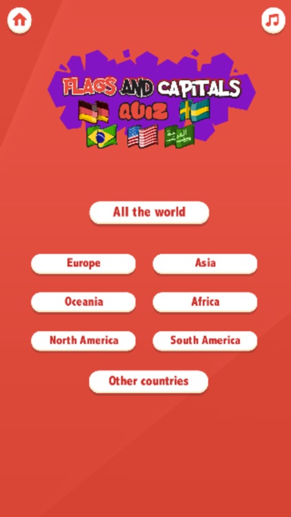 Flags and Capitals Quiz screenshot-4