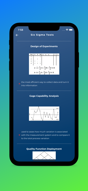 Six Sigma Quick Tools(圖3)-速報App