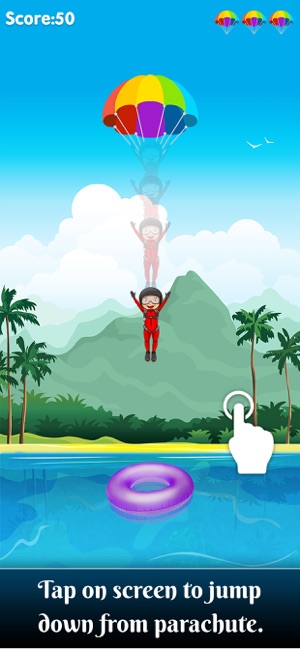 Parachute Jump: Skydiving game(圖1)-速報App