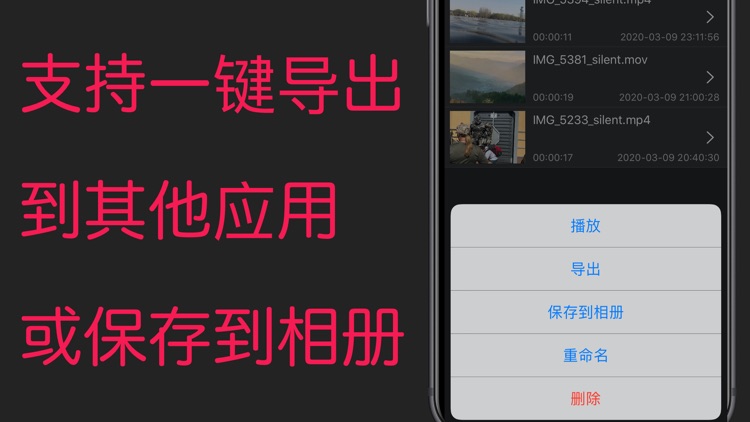 音视频提取器 - 提取视频中的音频、无声视频、图片 screenshot-3