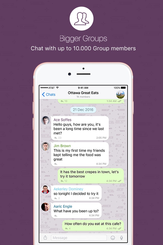 nandbox Messenger:Chat & Calls screenshot 4