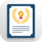 App Icon for e-Certificate Maker App in Pakistan IOS App Store