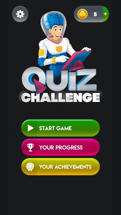 Quiz Challenge. Trivia puzzle