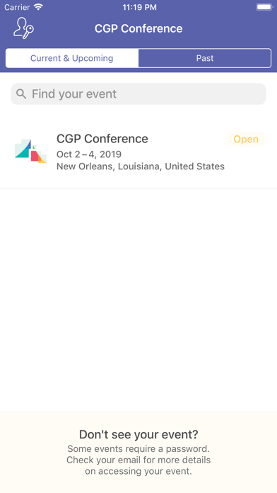 How to cancel & delete CGP Conference 2019 from iphone & ipad 2