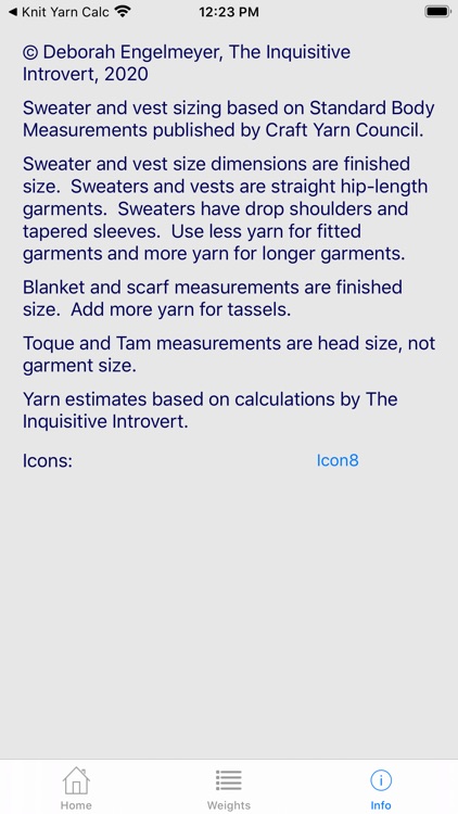 Knitting Yarn Calc Pro screenshot-7