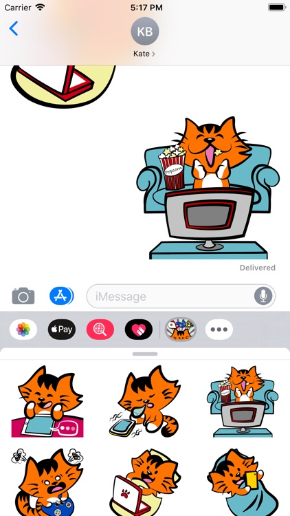 Kikimoji Fun - Cat Sticker screenshot-3