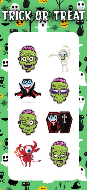 Halloween Zombie Stickers Emo(圖2)-速報App