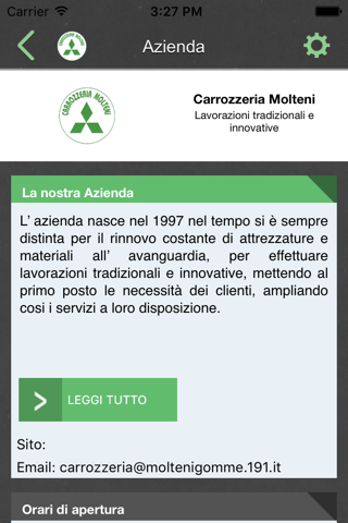 Carrozzeria Molteni screenshot 2