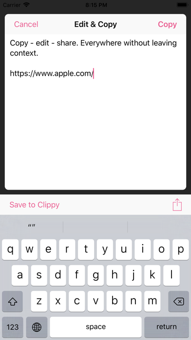 Clippy - copy, edit & share screenshot 4