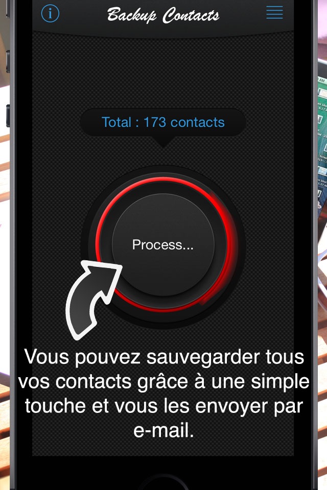 Backup Contacts ! screenshot 4