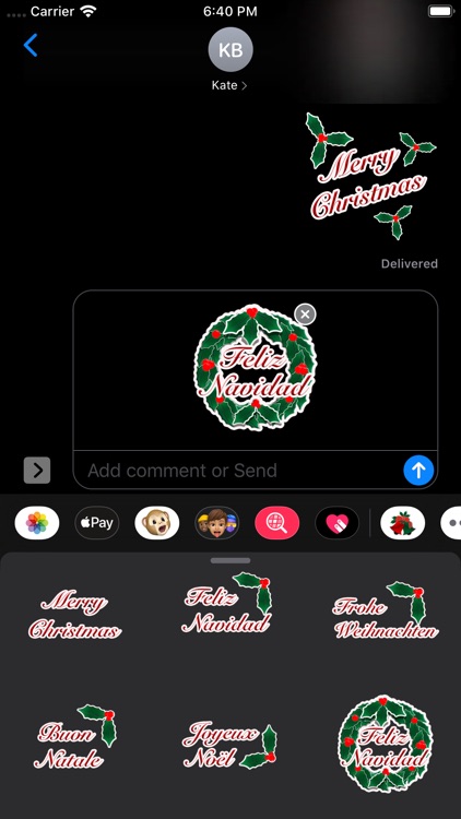 Happy Christmas Stickers screenshot-9