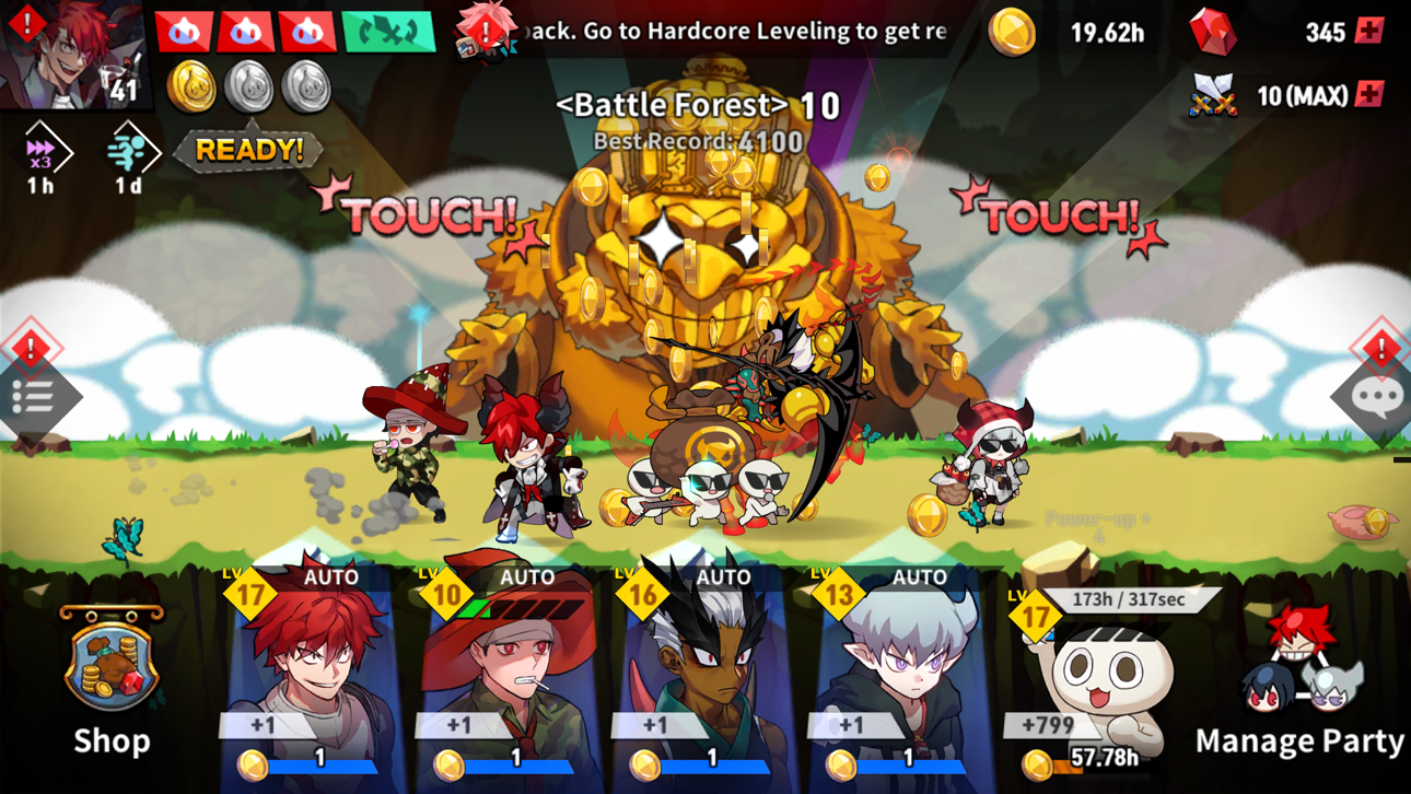 Lucid Adventure : Idle RPG Hack screenshot 1 - iOS game interface