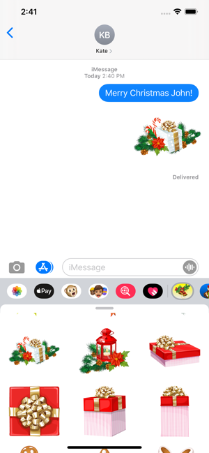 Beautiful Christmas Stickers(圖5)-速報App