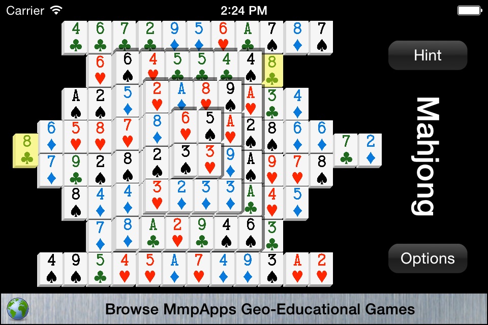 Mahjong Solitaire - Cards screenshot 2