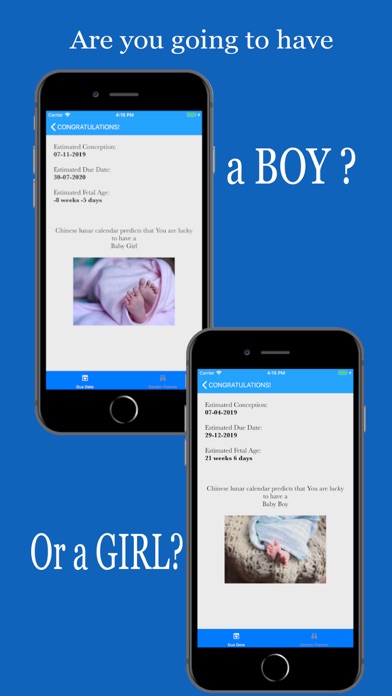 Télécharger Baby Gender Predictor-boy girl pour iPhone 