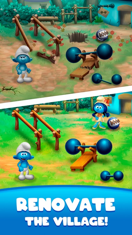 Smurfs Bubble Shooter Story screenshot-0