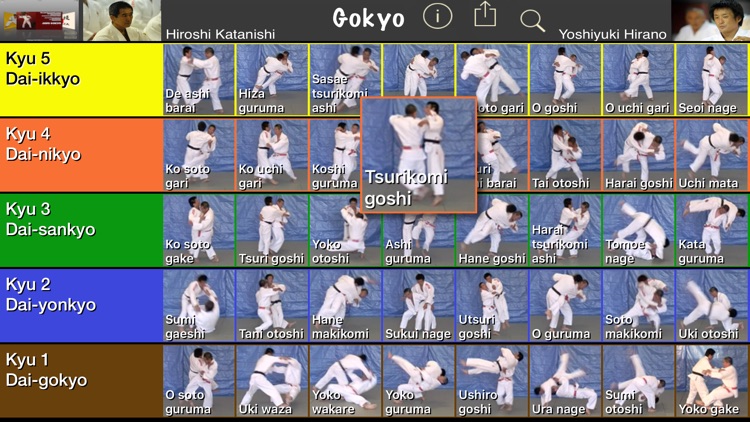 Judo Gokyo Lite