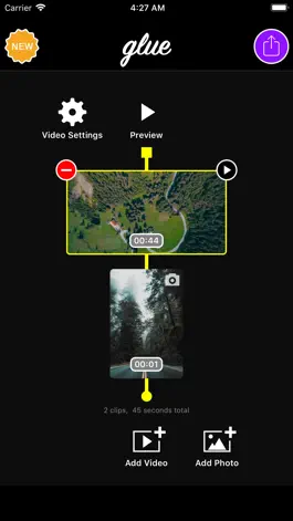 Game screenshot Glue - Videos Together apk