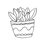 Scandi Cactus Stickers