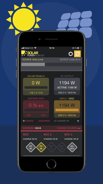 Solar Power Monitor screenshot 2