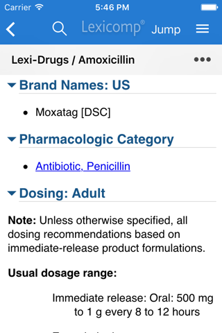 Lexicomp screenshot 3