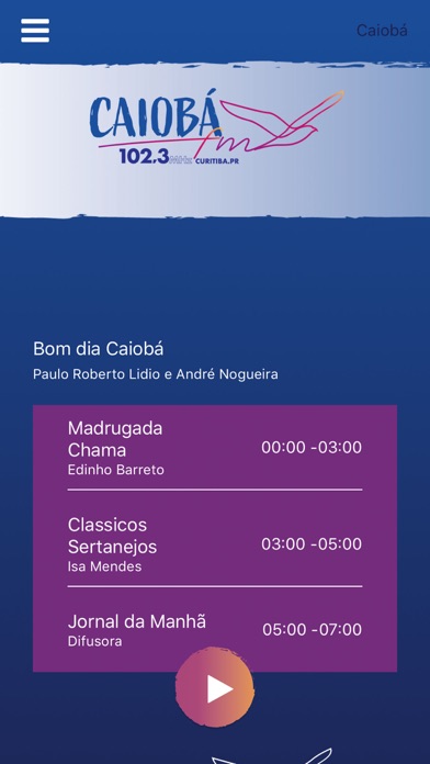 Caiobá FM - Curitiba screenshot 2