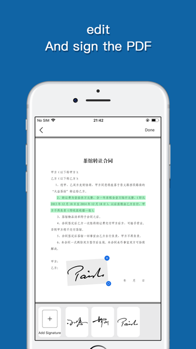 Scanner app - documents screenshot 2