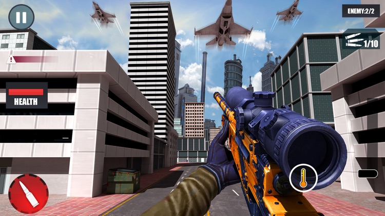 City Sniper Shooter Gun Game screenshot-3