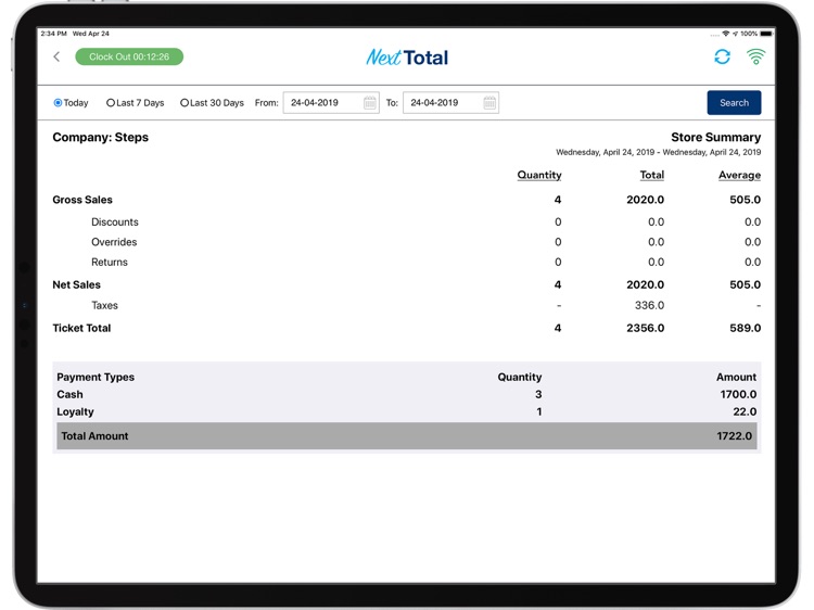 UpKnok POS screenshot-3