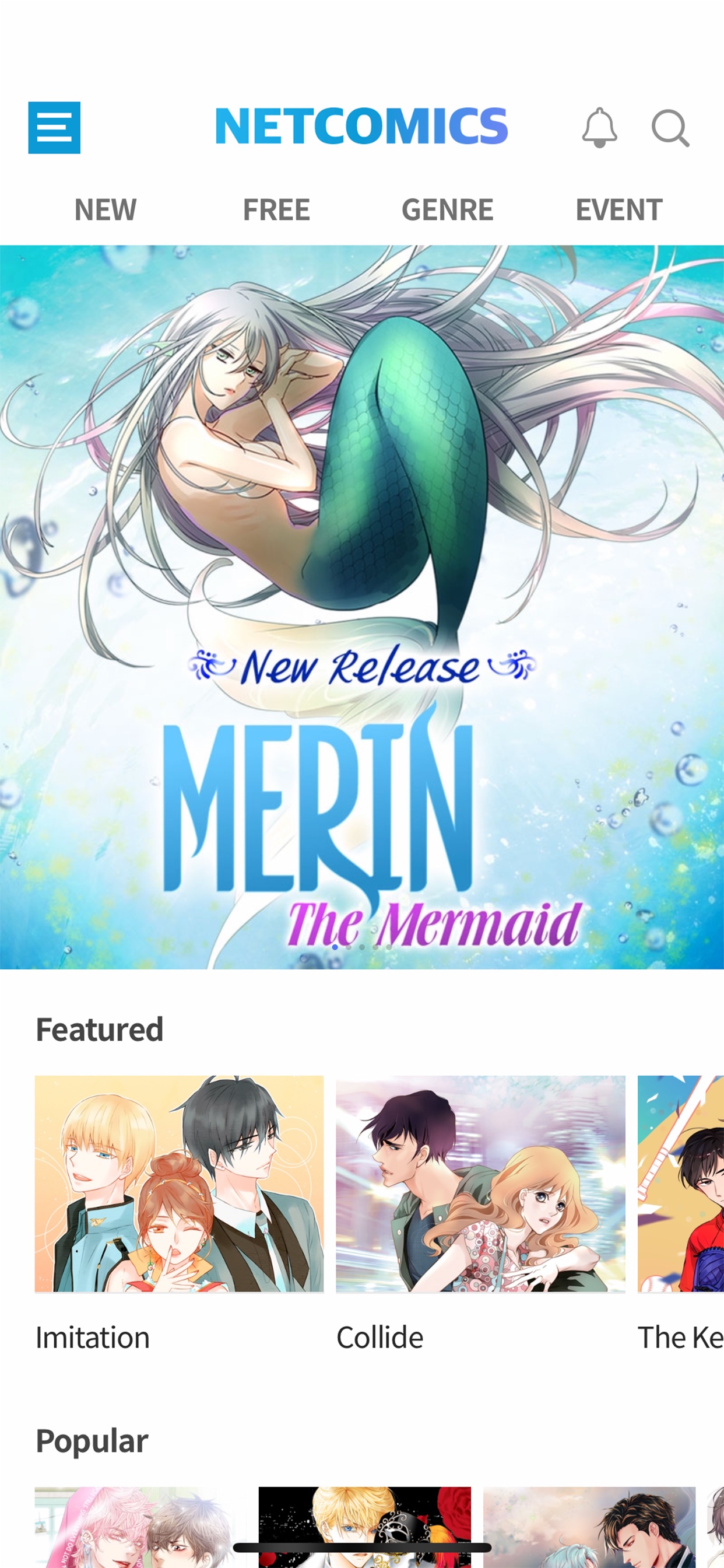 Netcomics Webtoon Manga App Store Review Aso Revenue Downloads Appfollow