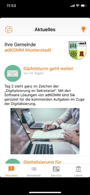 Meine Gemeinde App(圖4)-速報App