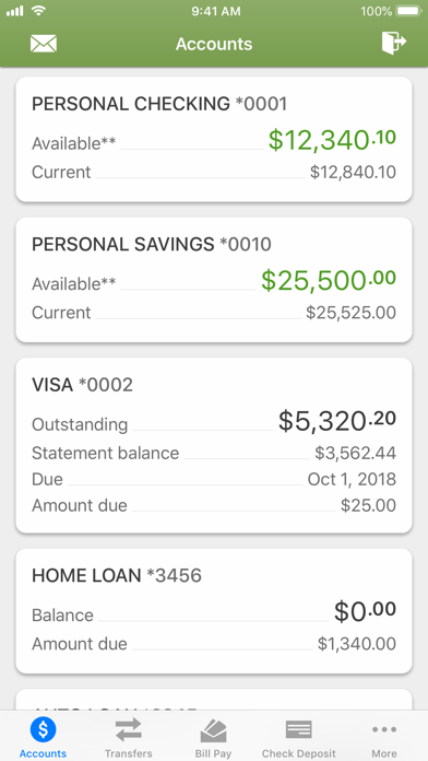 NuMark Credit Union screenshot 2