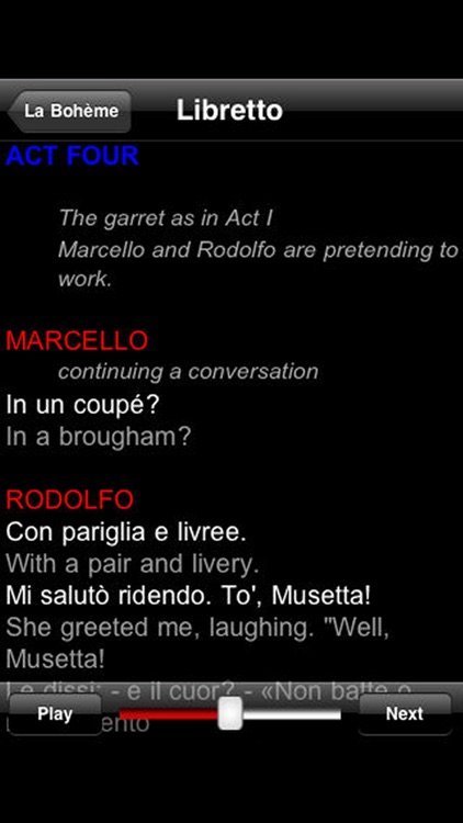 Opera: La Bohème