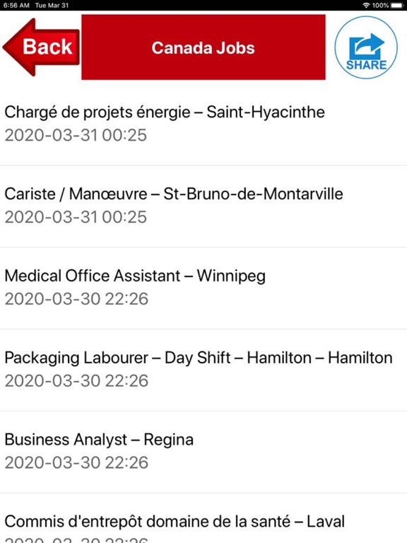 Jobs Canada screenshot 3