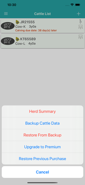 Herd Master:  Dairy Management(圖2)-速報App