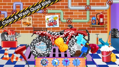 Quad Bike Care and Hill Race screenshot 2