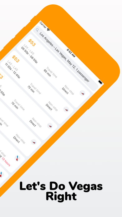 Screenshot #2 pour LetsDoVegas: Compare Airfare