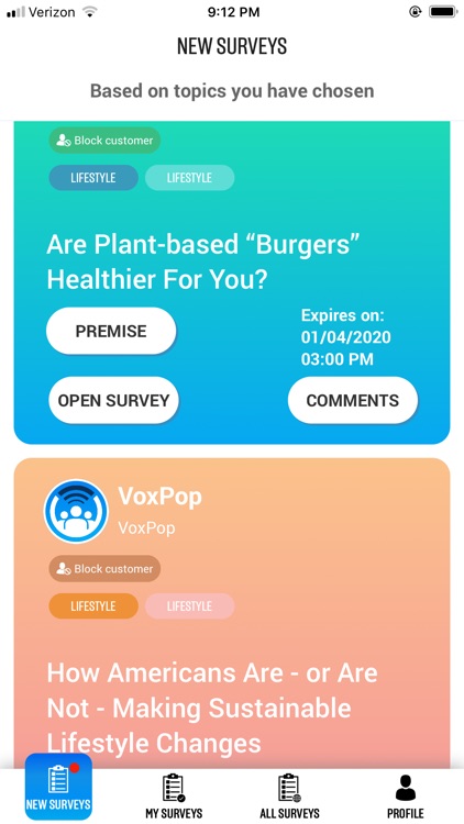 VoxPop - Voice your opinion