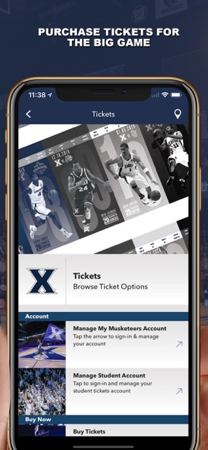 Xavier Musketeers Gameday(圖4)-速報App